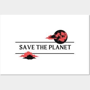 Save the Planet Posters and Art